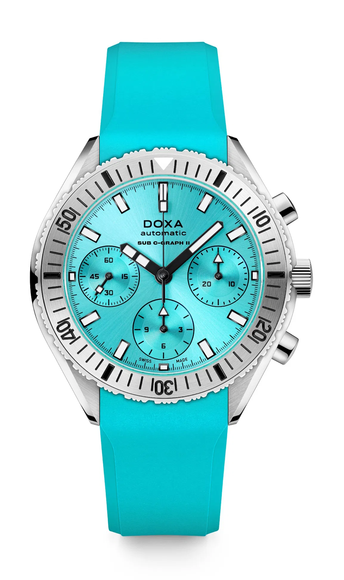 DOXA SUB 200 C-Graph II Professional Aquamarine