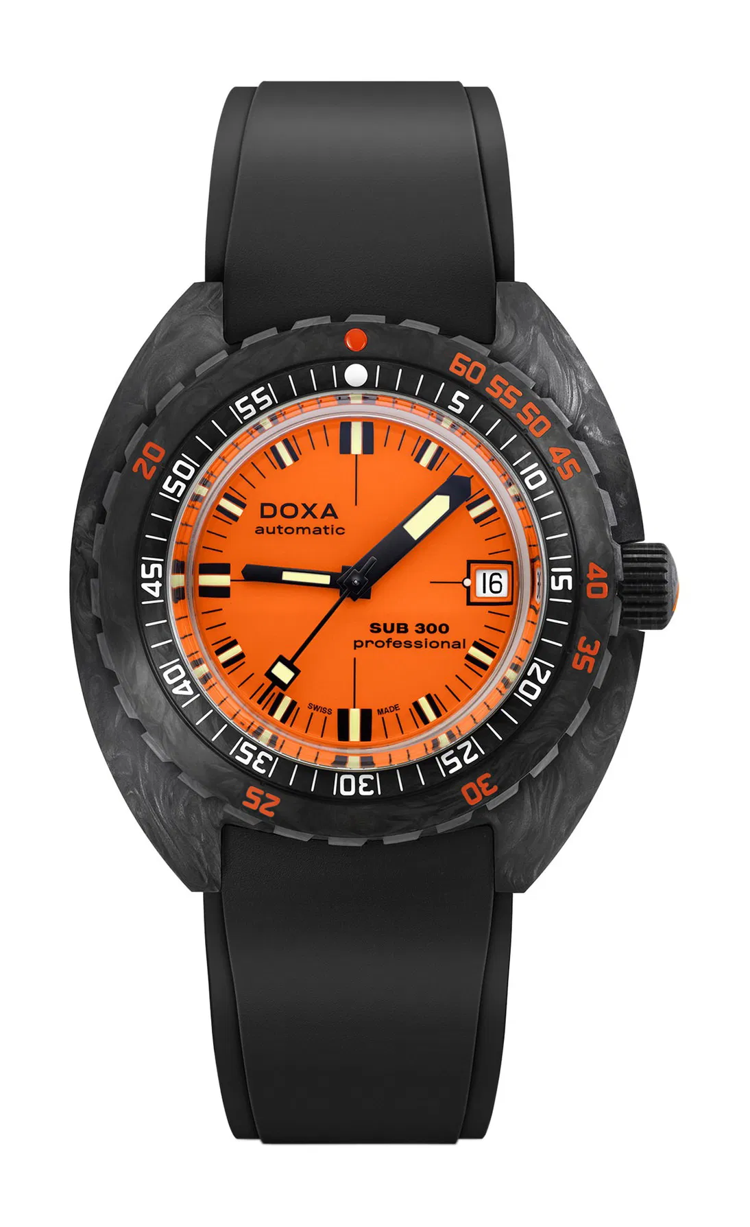 DOXA Sub 300 Carbon Professional Orange