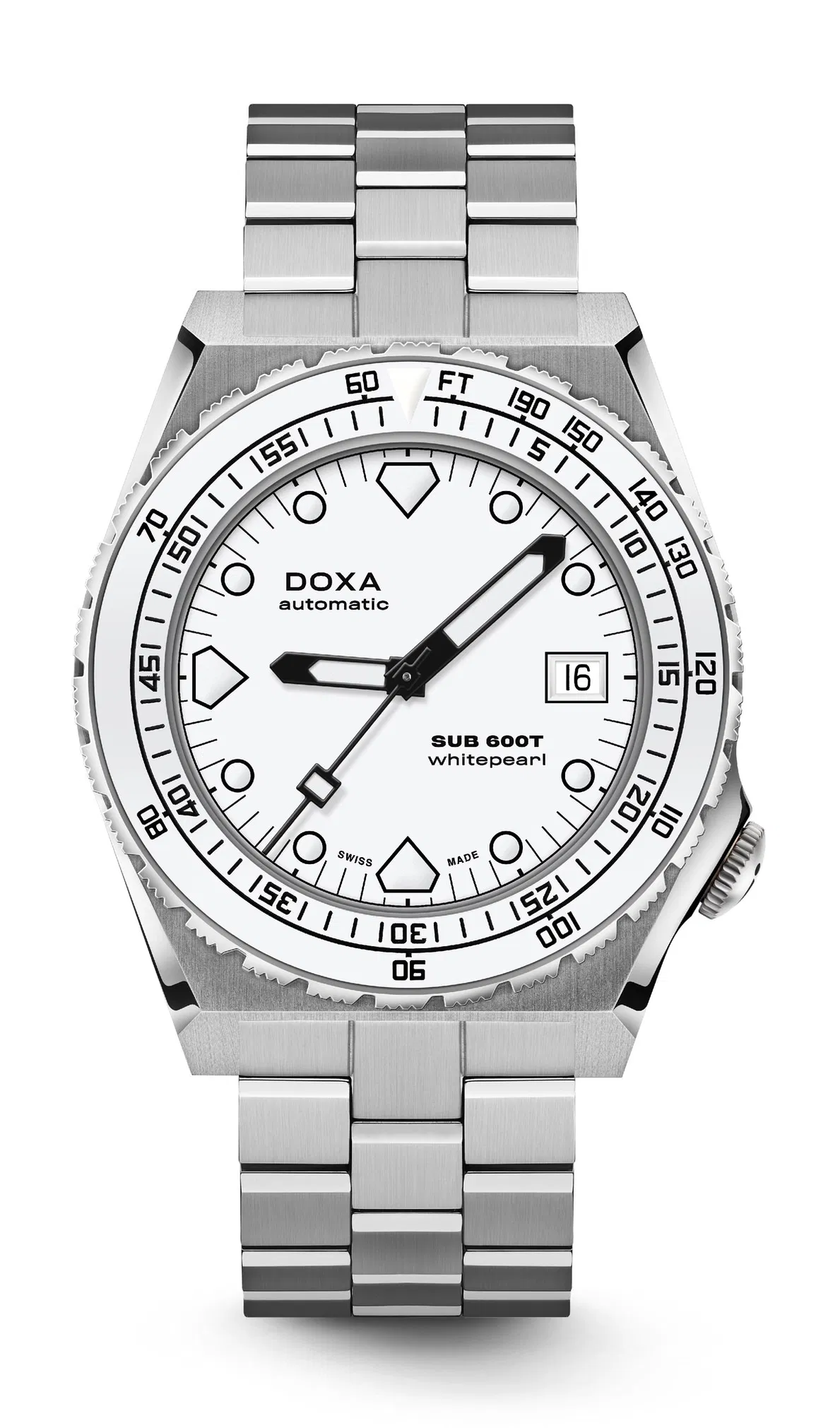 DOXA SUB 600T Whitepearl