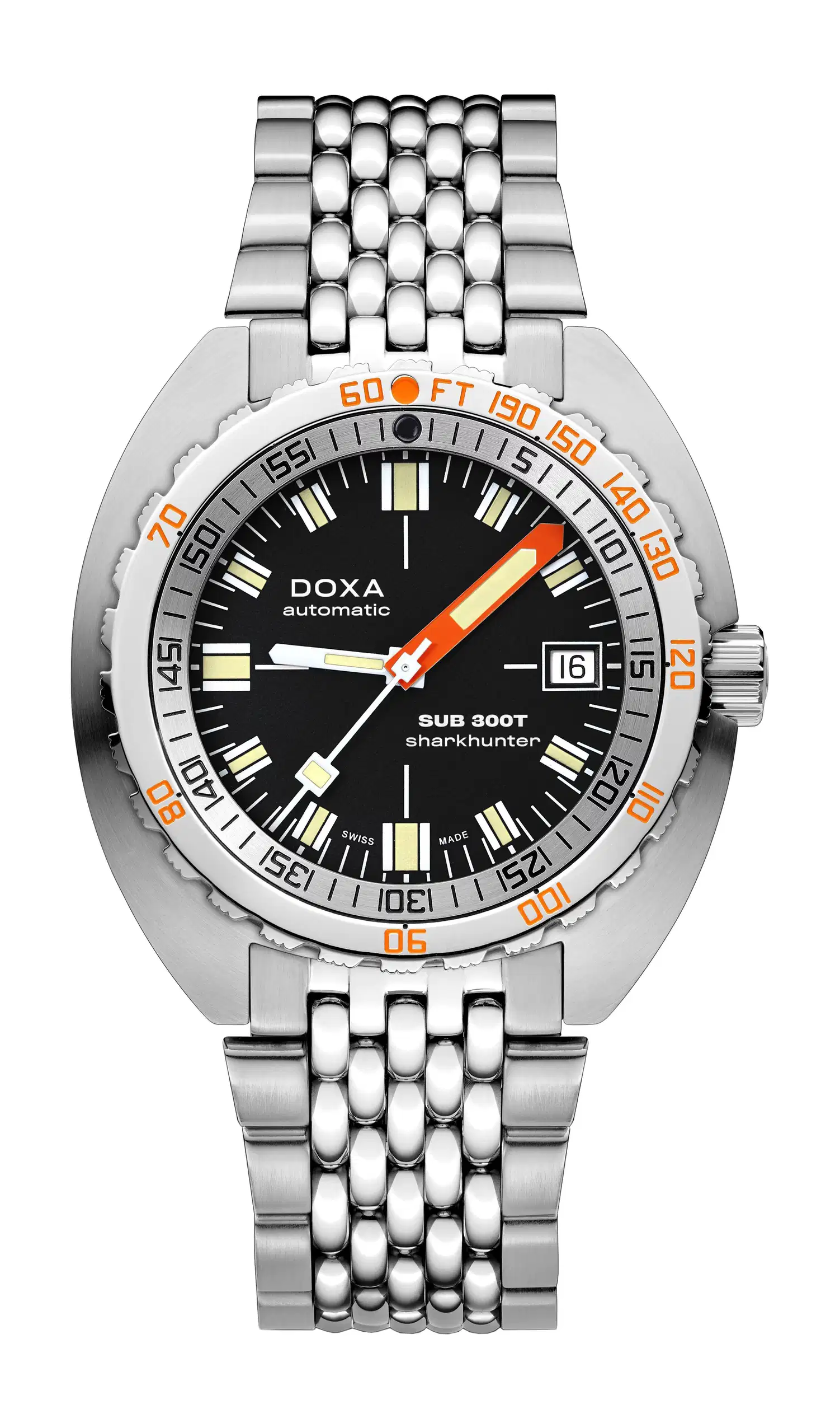 DOXA SUB 300T Sharkhunter Black