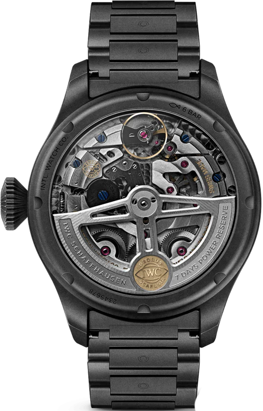 Big Pilots Watch Perpetual Calendar Top Gun Ceratanium