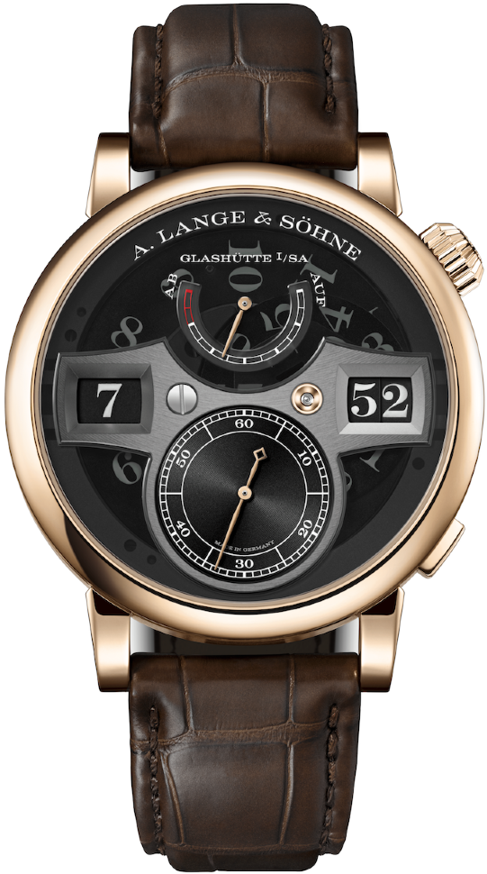 A. Lange & Sohne Zeitwerk Honeygold Lumen