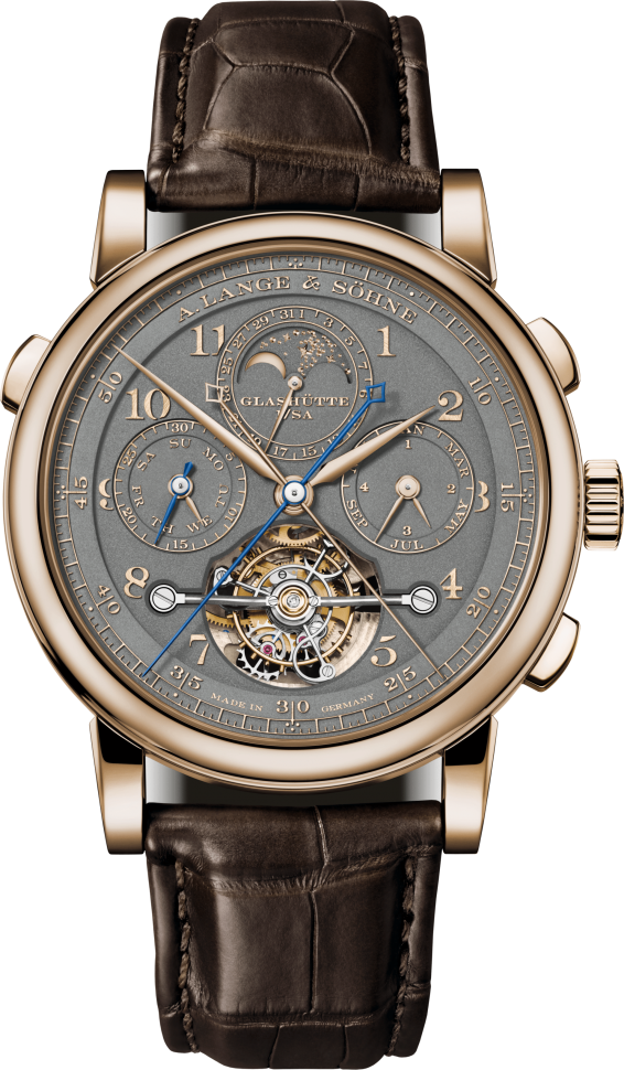 A. Lange & Sohne 1815 Tourbograph Perpetual Honeygold