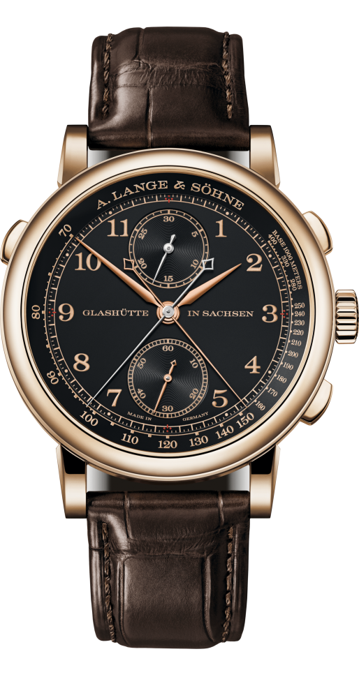 A. Lange & Sohne 1815 Rattrapante Honeygold