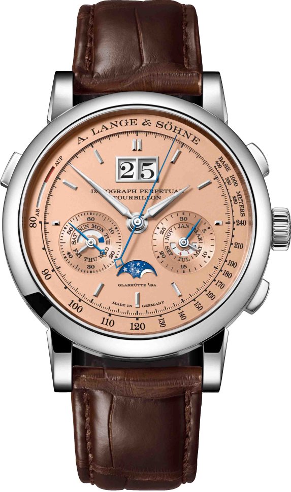 A. Lange & Sohne Saxonia Datograph Perpetual Tourbillon