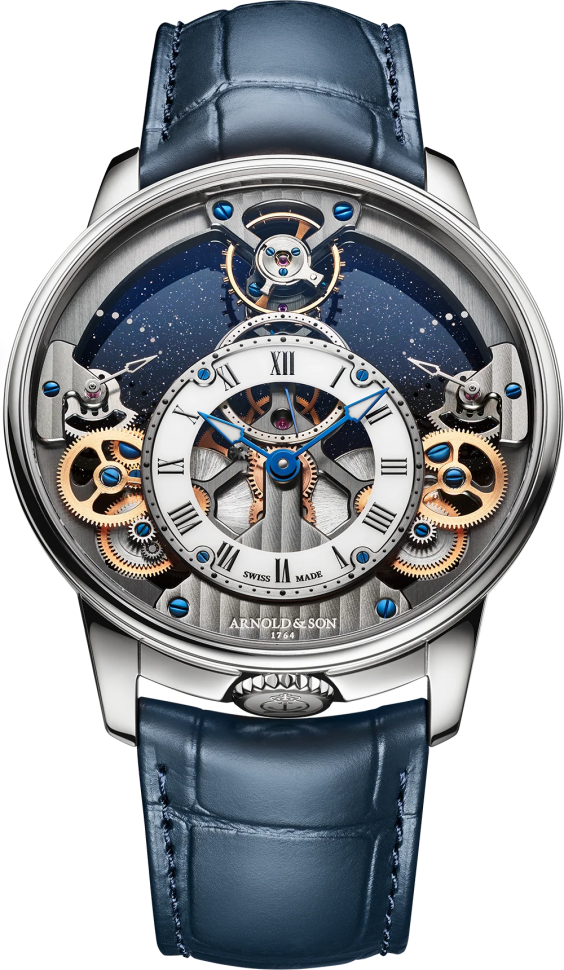 Arnold & Son Chronometry Time Pyramid 42.5 Platinum