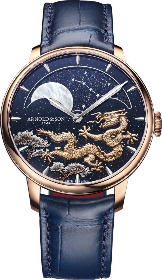 Arnold & Son Astronomy Perpetual Moon 41.5 Red Gold Year Of The Dragon