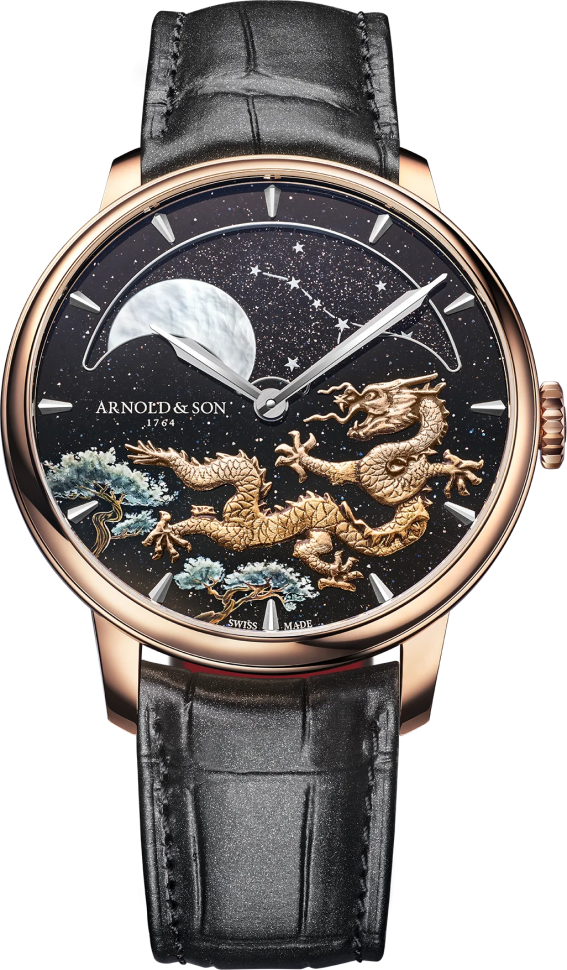 Arnold & Son Astronomy Perpetual Moon 41.5 Red Gold Year Of The Dragon