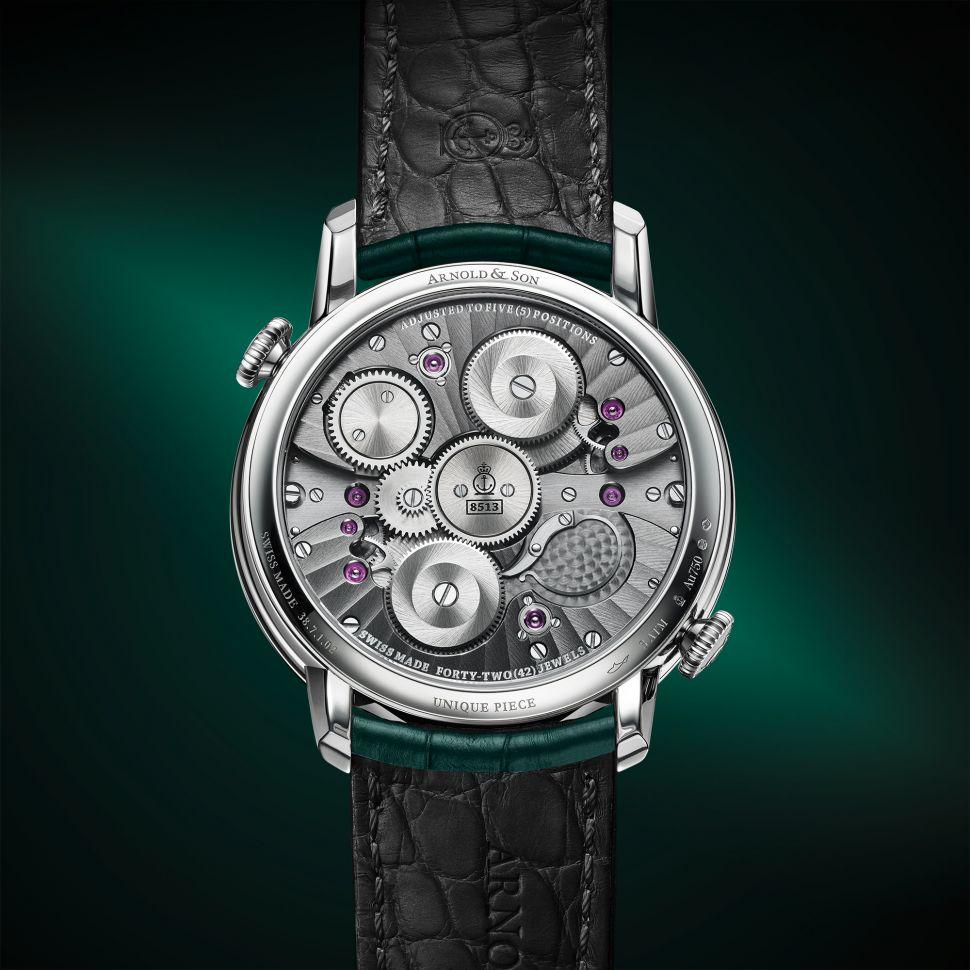 Double Tourbillon White Gold Malachite