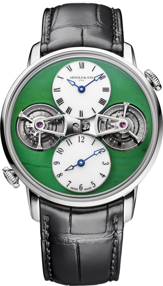 Grandes Complications Double Tourbillon Jade White Gold