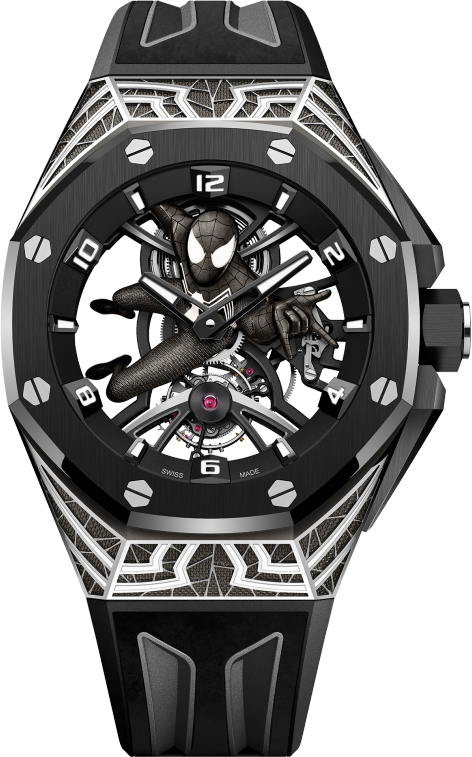 Royal Oak Concept Tourbillon Black Suit Spider-man