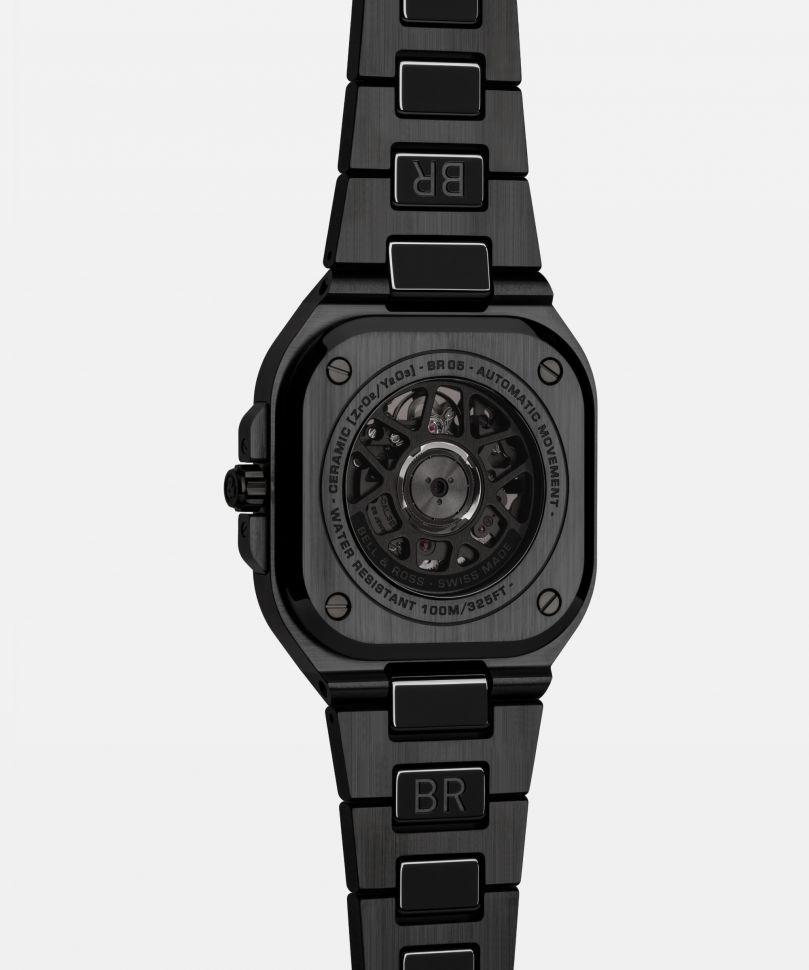 Urban BR 05 Skeleton Black Ceramic