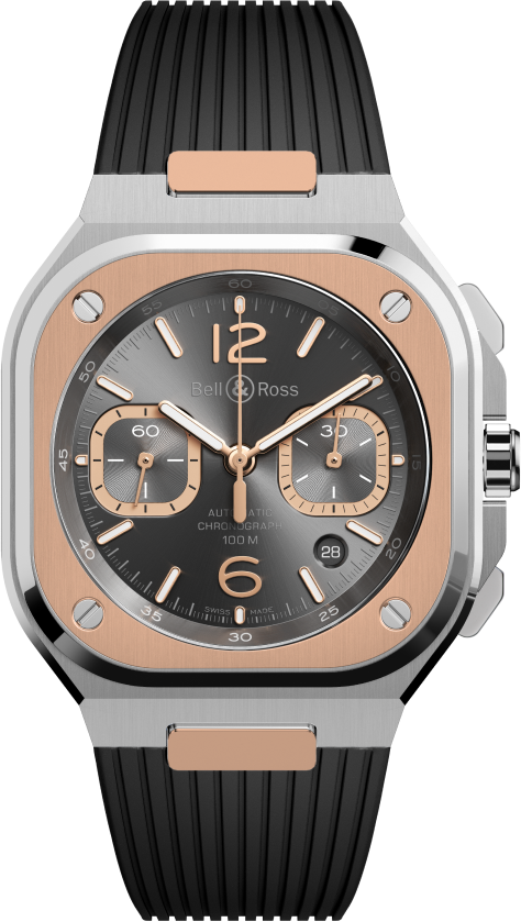 Bell & Ross Urban BR 05 Chrono Grey Steel & Gold