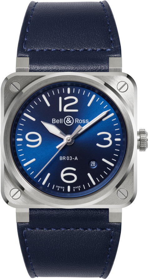 Bell & Ross Instruments New BR 03 Blue Steel