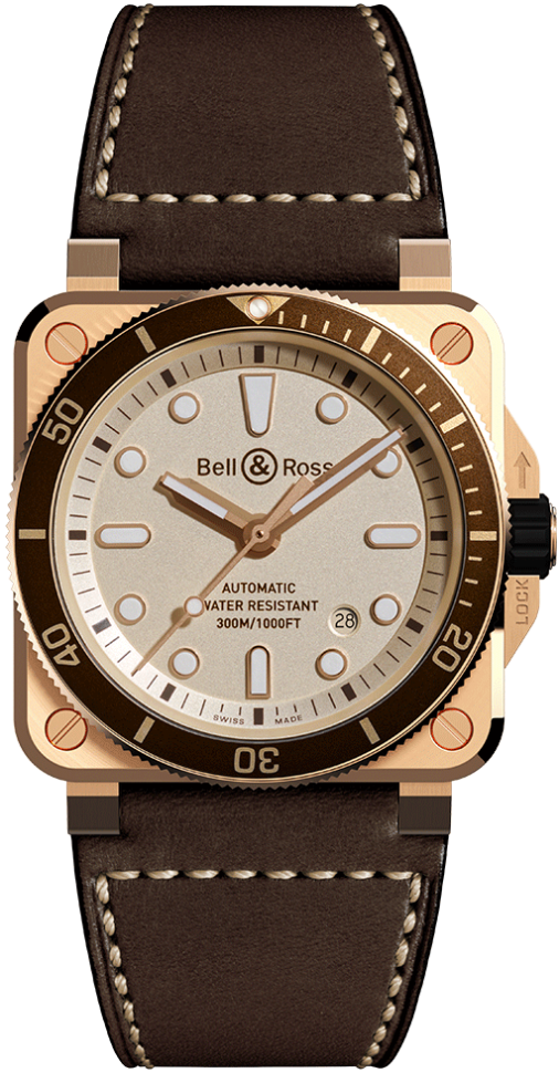 Bell & Ross Instruments BR 03-92 Diver White Bronze