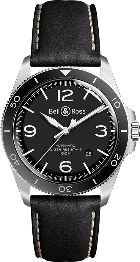 Bell & Ross Vintage BR V2-92 Black Steel