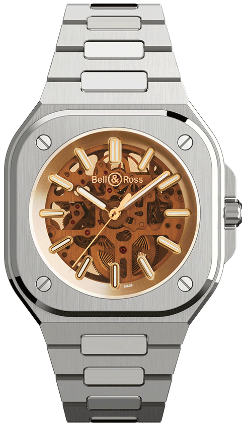 Bell & Ross Urban BR 05 Skeleton Golden