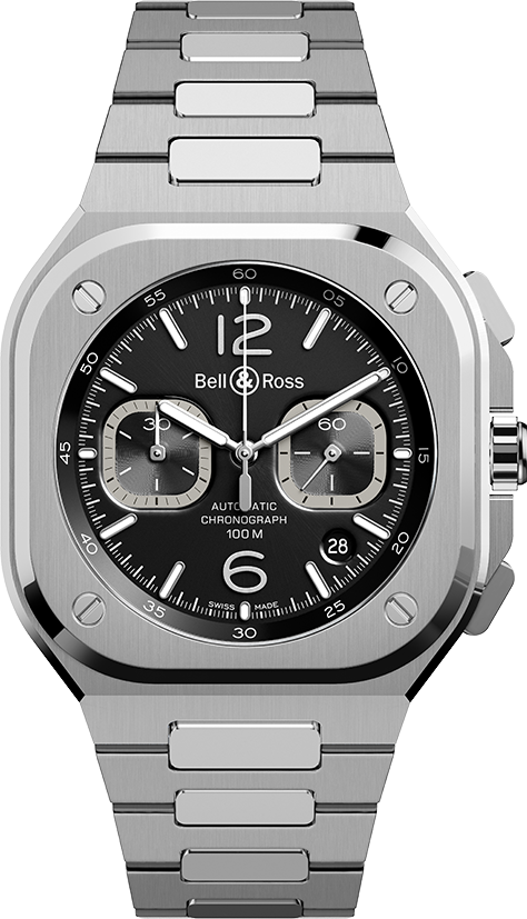 Bell & Ross Instruments BR 05 Chrono Black Steel