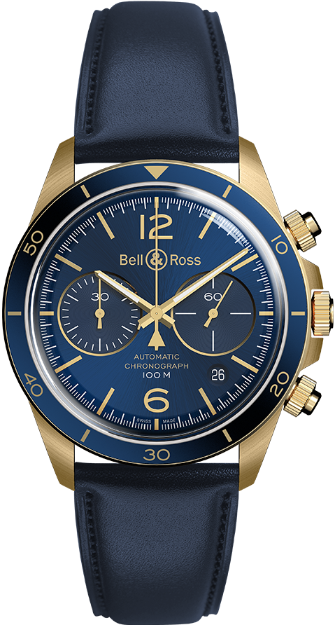 Bell & Ross Vintage BR V2-94 AERONAVALE BRONZE