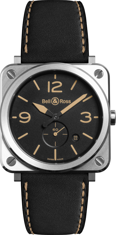 Bell & Ross Instruments 39 mm BR S Steel Heritage