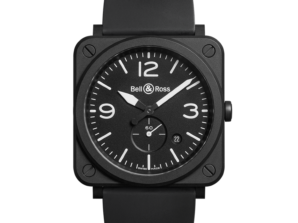 Instruments 39 mm Quartz Black Matte Ceramic