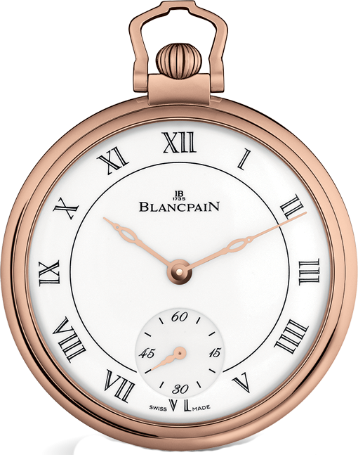 Blancpain Metiers dArt Montre De Poche Demi-savonnette