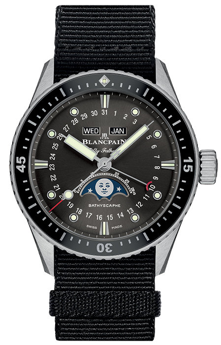 Blancpain Fifty Fathoms Bathyscaphe Quantieme Complet