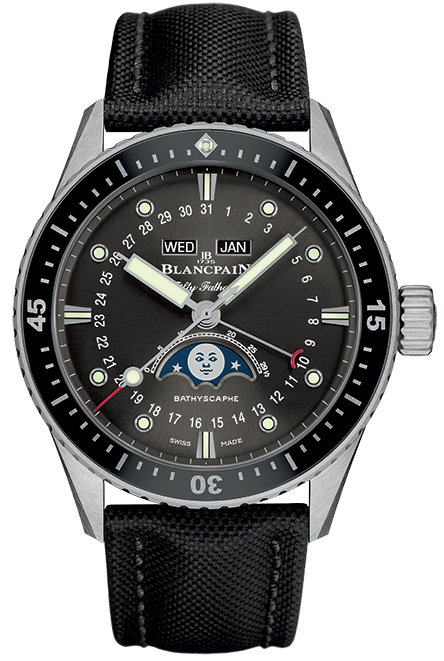 Blancpain Fifty Fathoms Bathyscaphe Quantieme Complet