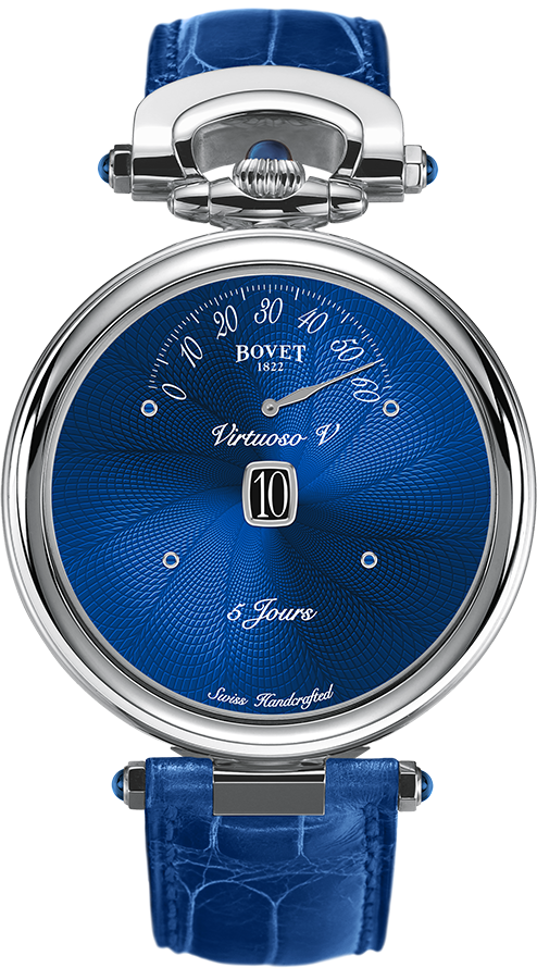 Bovet Fleurier The Virtuoso V Blue Guilloche