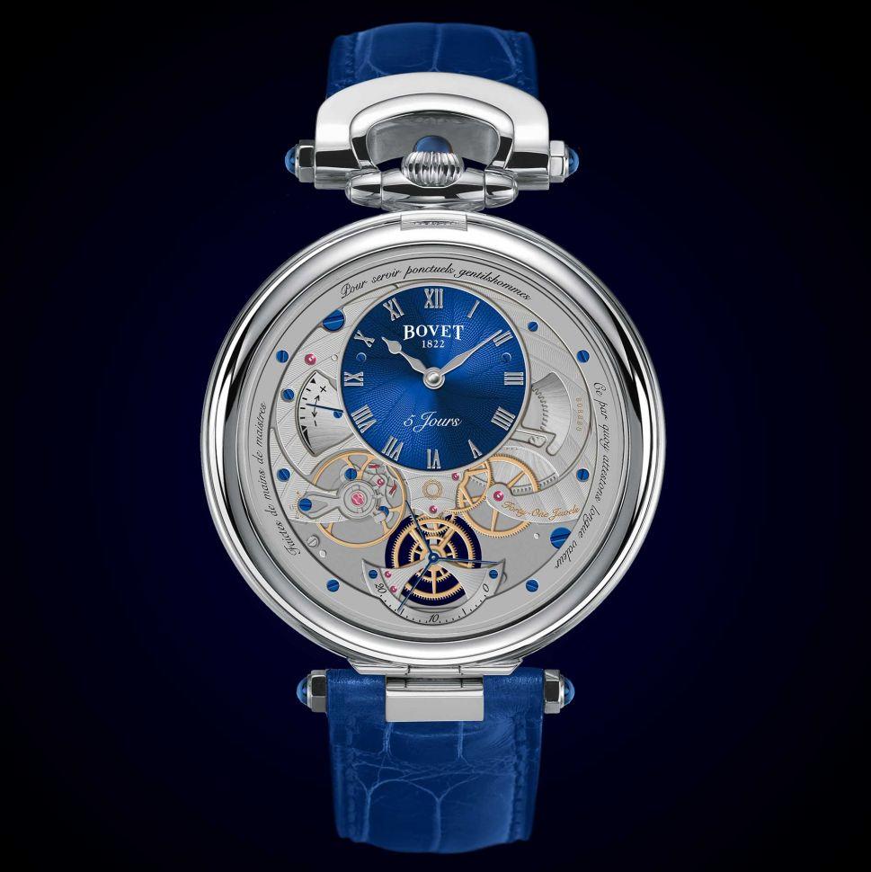 Fleurier The Virtuoso V Blue Guilloche