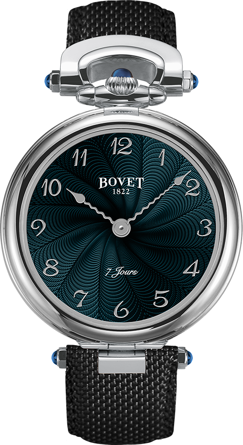 Bovet Fleurier The Monsieur  Teal Blue Guilloche