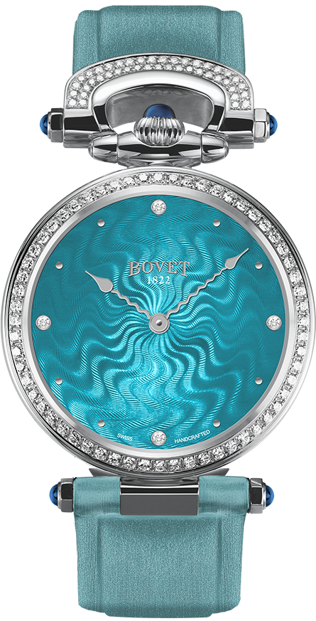 Fleurier The Miss Audrey Turquoise Guilloche