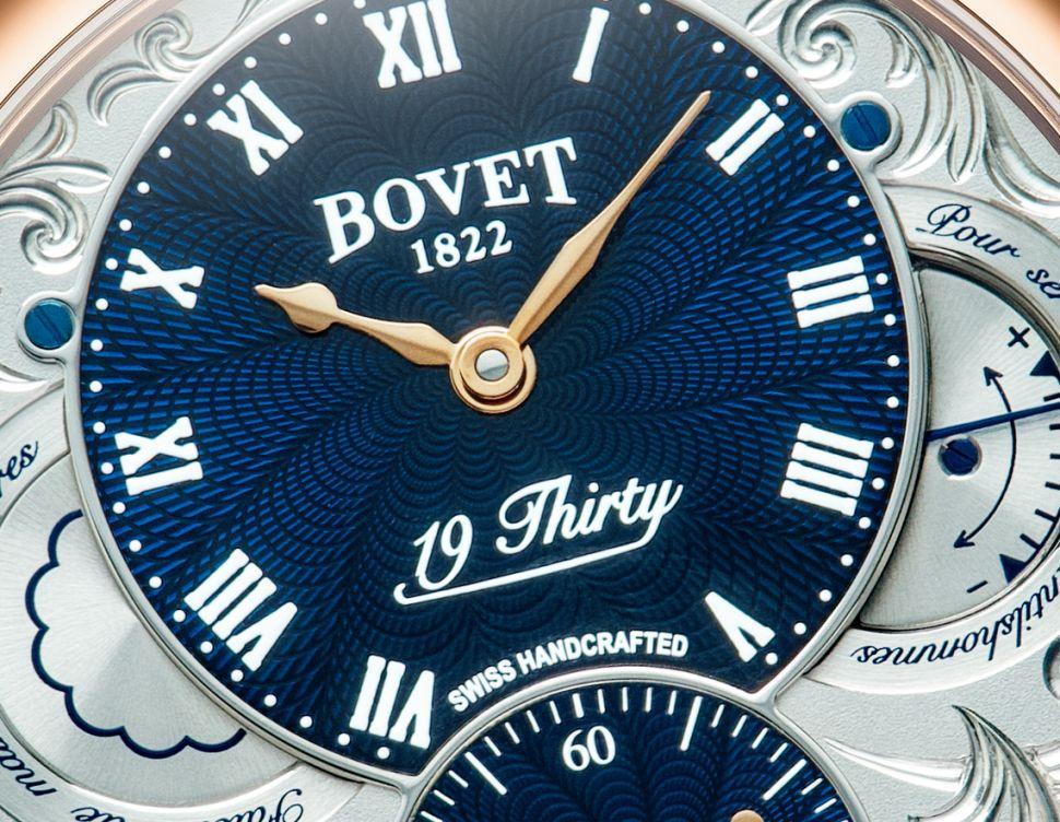 Fleurier The 19Thirty Teal Blue Guilloche