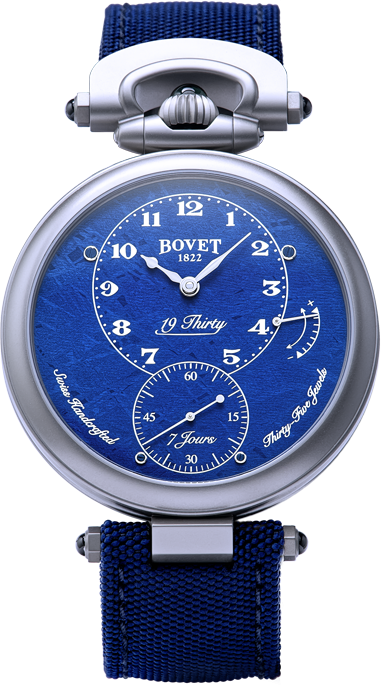 Bovet Fleurier 19thirty Blue Meteorite