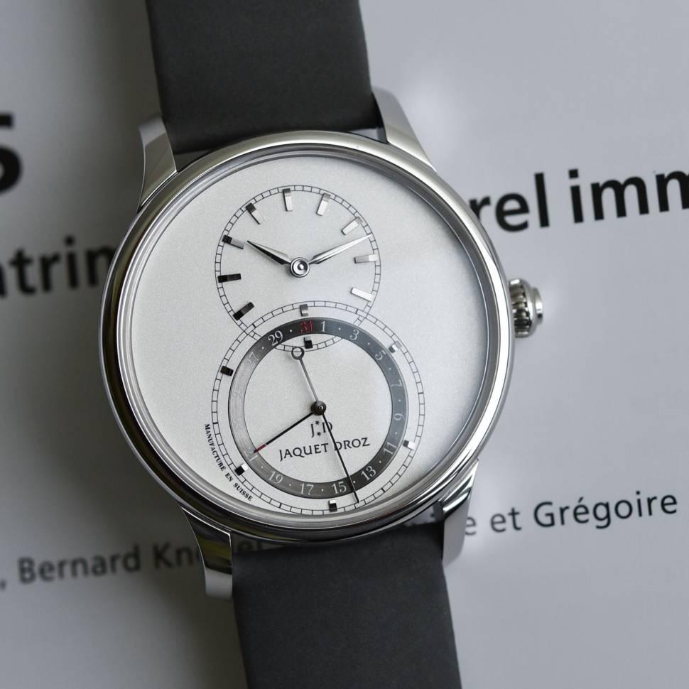 Grande Seconde Quantieme Silver