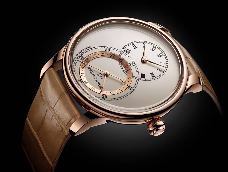 Grande Seconde Quantieme Ivory Enamel