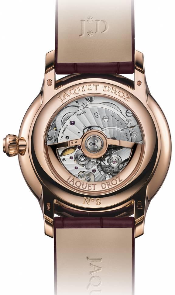 Grande Seconde Quantieme Burgundy Enamel