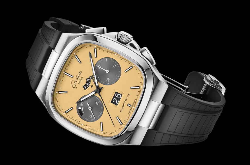 Glashuette Original Vintage Seventies Chronograph Panorama Date