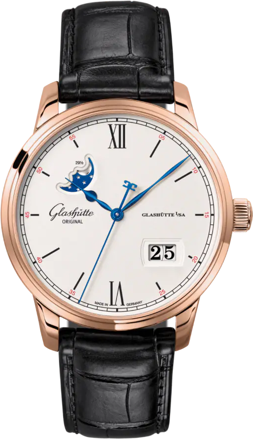Glashutte Original Senator Excellence Panorama Date Moon Phase