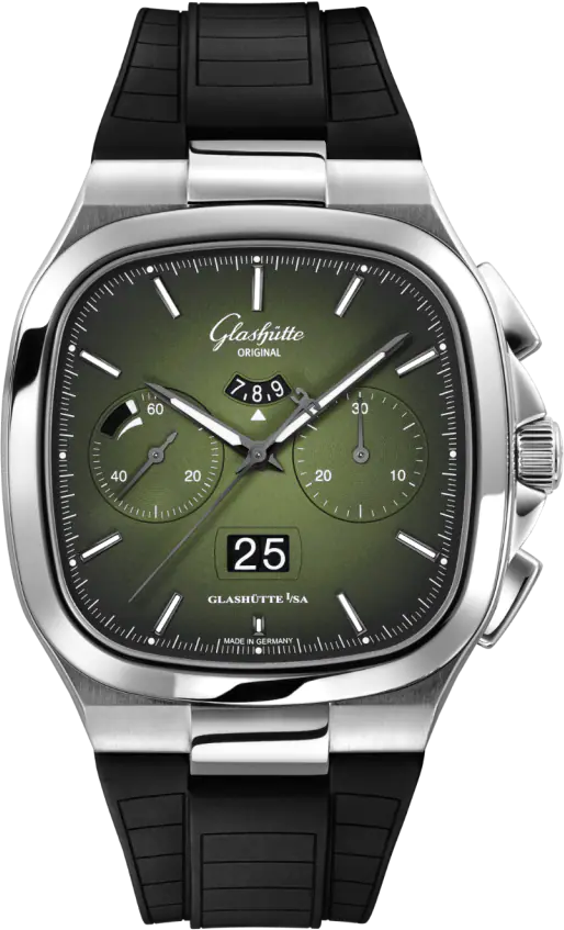Glashutte Original Vintage Seventies Chronograph Panorama Date