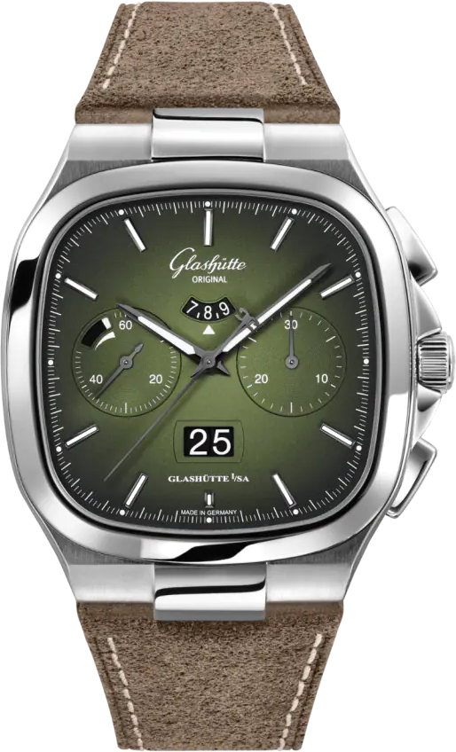 Glashutte Original Vintage Seventies Chronograph Panorama Date