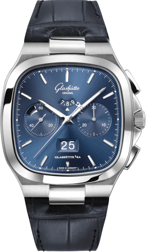 Glashutte Original Vintage Seventies Chronograph Panorama Date