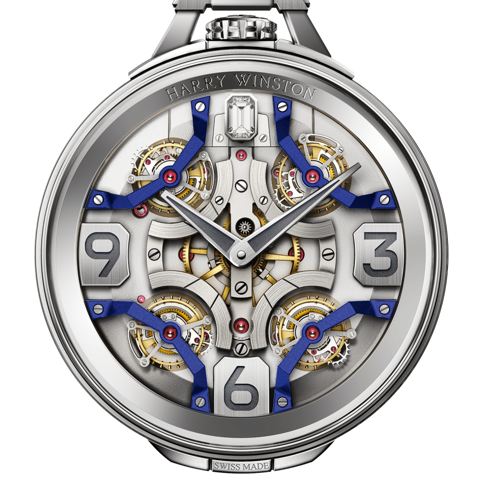 Histoire de Tourbillon & Opus Pocket Watch Quadri Tourbillon