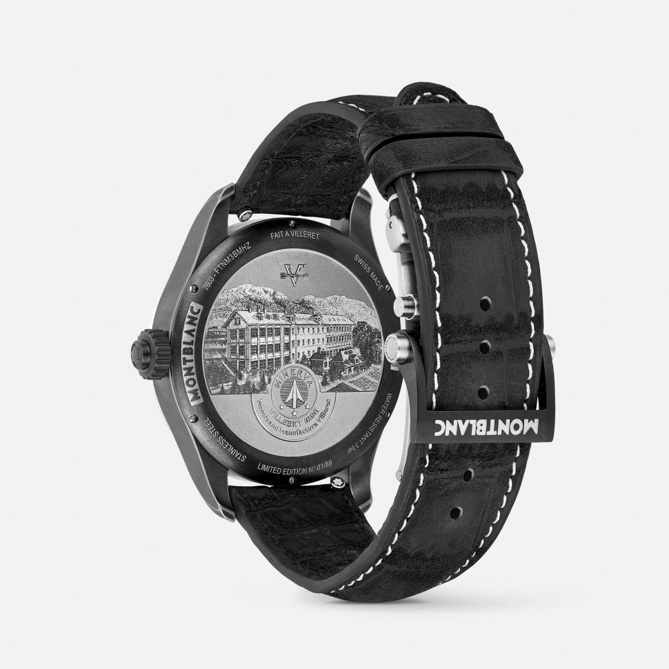 1858 The Unveiled Secret Minerva Monopusher Chronograph Limited Edition