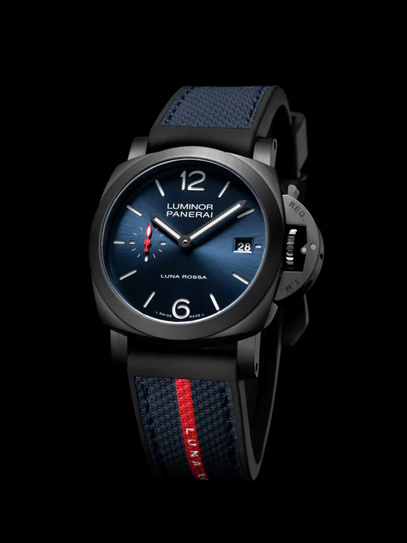 Luminor Quaranta Steel DLC Luna Rossa