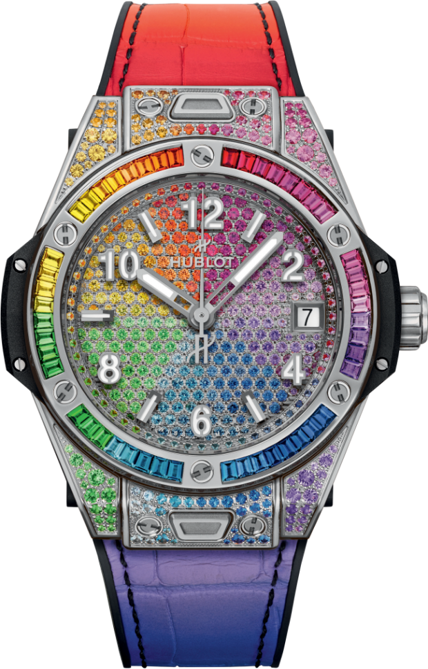 Hublot Big Bang One Click Steel Rainbow