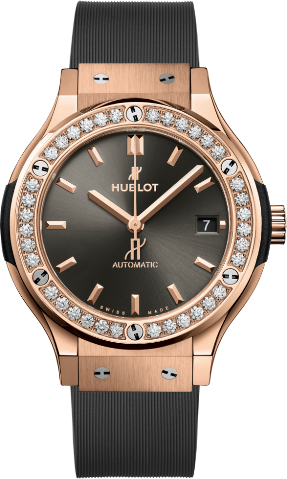 Hublot Classic Fusion Racing Grey King Gold Diamonds