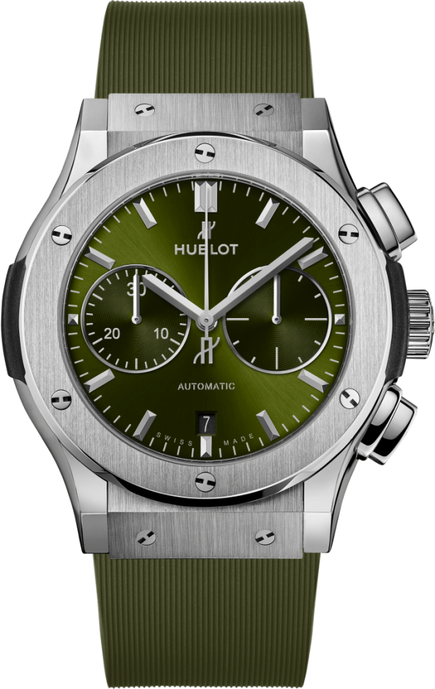 Hublot Classic Fusion Chronograph Titanium Green 45 mm