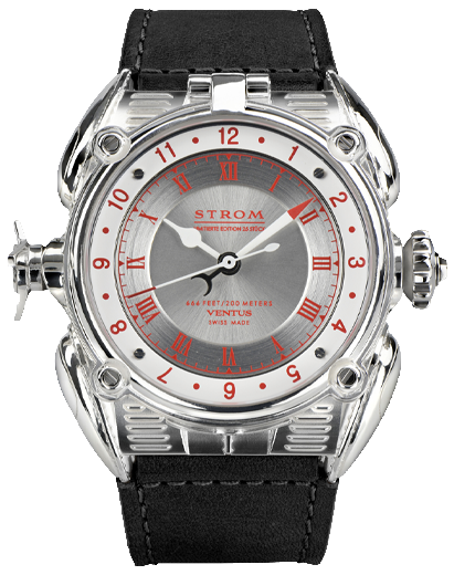 Strom Agonium Ventus I GMT Silberpfeil