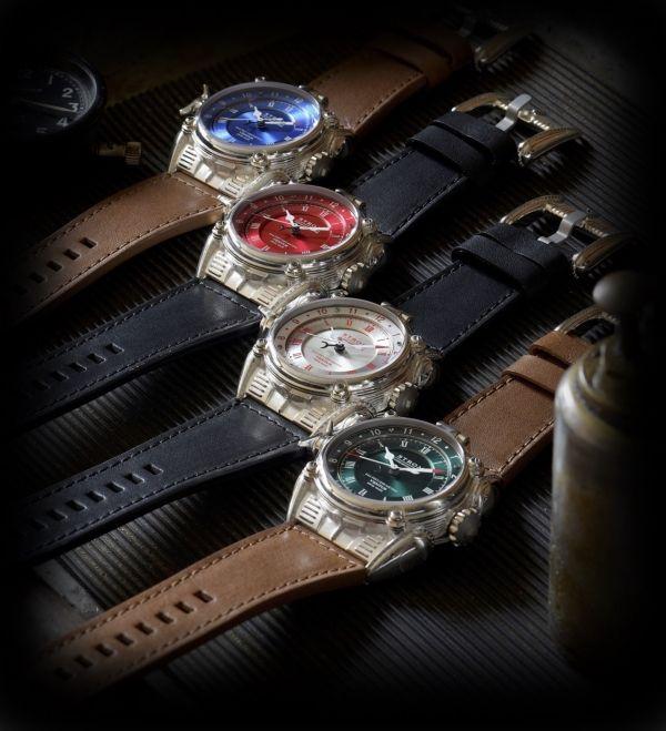 Agonium Ventus I GMT Silberpfeil